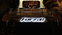 Motor yacht FORZA 8 -  Aft View at Night